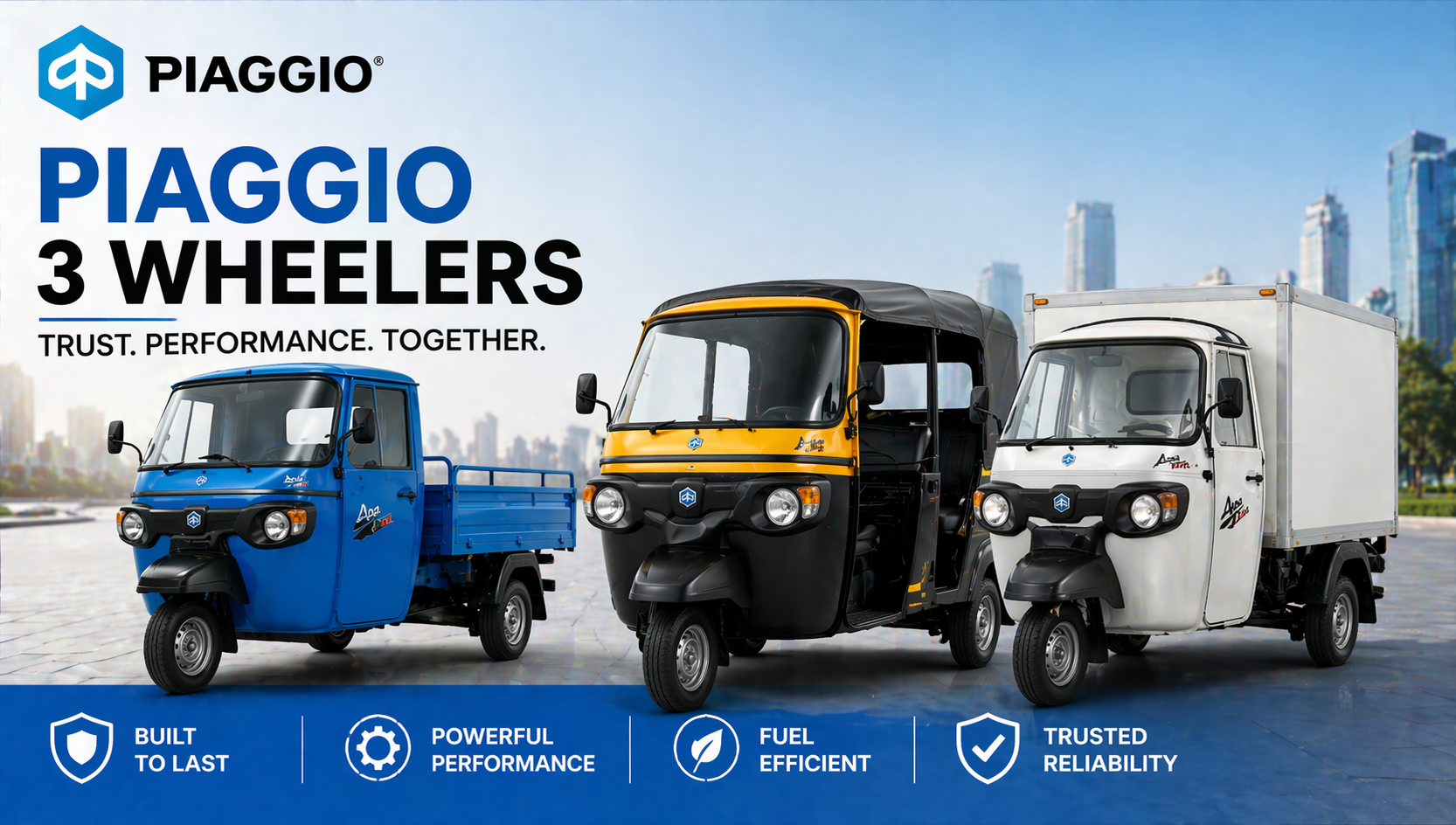 Piaggio 3 Wheelers